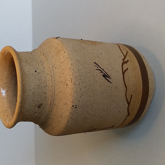 Art Decor Kokopelli Pottery Vase - Picture 6 of 13